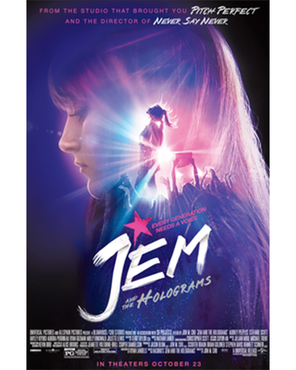 jem and the holograms released in theaters